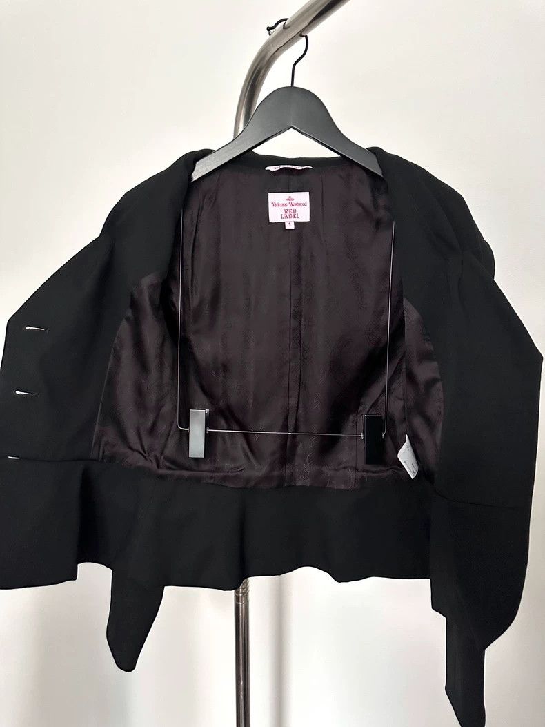 Vivienne Westwood Vivienne Westwood Love black pleated petal collar suit Size S / US 4 / IT 40 - 6 Thumbnail