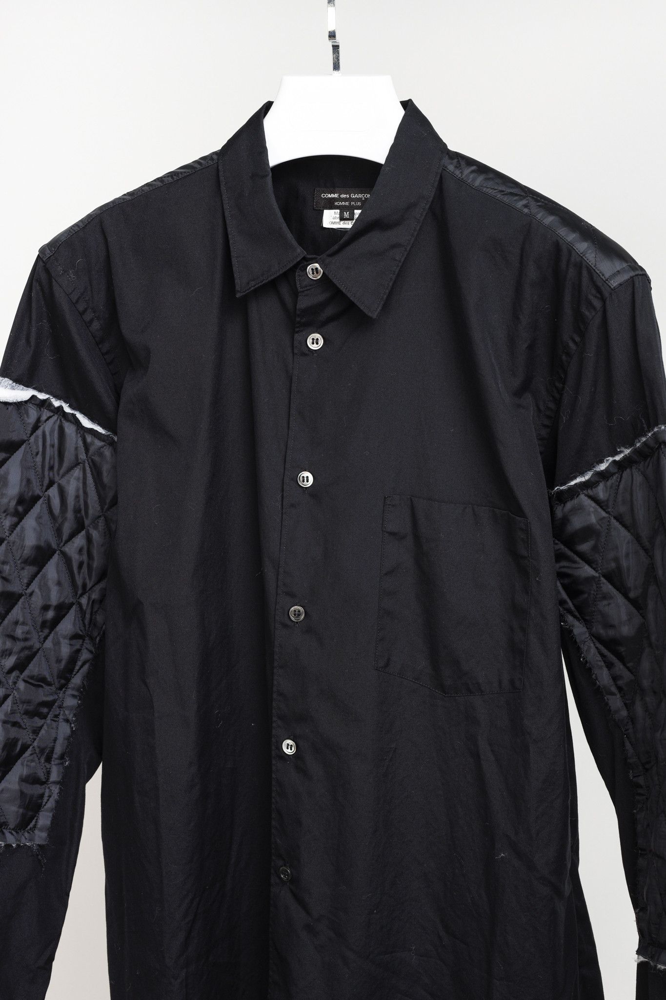 Comme des Garcons Homme Plus Comme Des Garçons Homme Plus 2017 Quilt Button Up Shirt Size US M / EU 48-50 / 2 - 3 Thumbnail