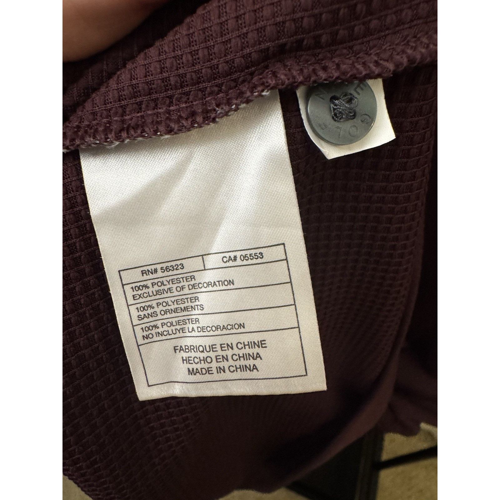 Nike Nike Golf Sphere Dry Polo XL Burgundy Size US XL / EU 56 / 4 - 11 Thumbnail