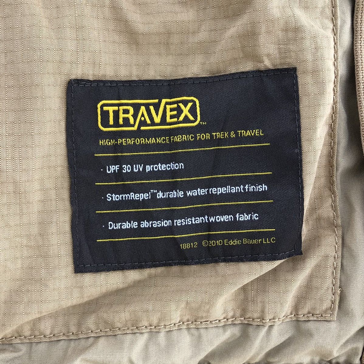 Eddie Bauer Eddie Bauer Travex Safari Travel Full Zip Snap Khaki Vest Size US M / EU 48-50 / 2 - 11 Thumbnail