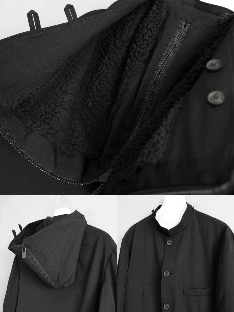 Yohji Yamamoto yohji yamamoto21AW hooded detachable jacket 2503-Nextarrow Size US XL / EU 56 / 4 - 8 Thumbnail