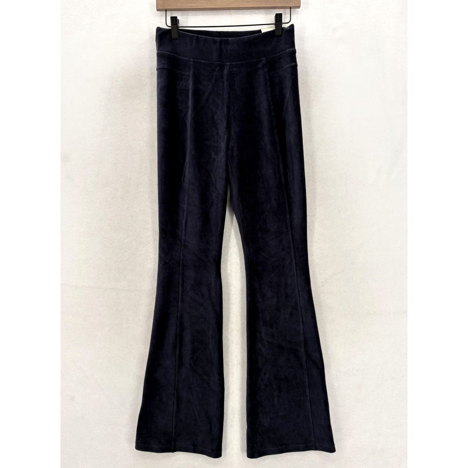 Vintage OFFLINE Aerie Bootcut Corduroy Leggings Womens M Blue Hi Rise Pockets Yoga NWT Size 32" / US 10 / IT 46 - 2 Thumbnail