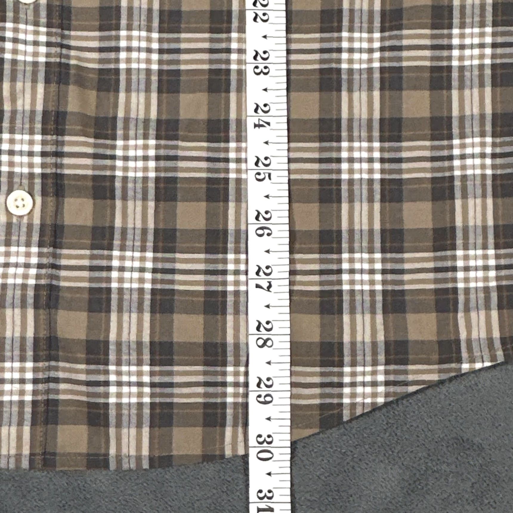 Patagonia Patagonia Shirt Mens L Brown Plaid Organic Cotton Short Sleeve Button Up Shirt Size US L / EU 52-54 / 3 - 5 Thumbnail