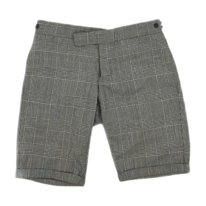 Thom Browne Thom Browne Classic Houndstooth Check Shorts Size US 28 / EU 44 - 1 Thumbnail