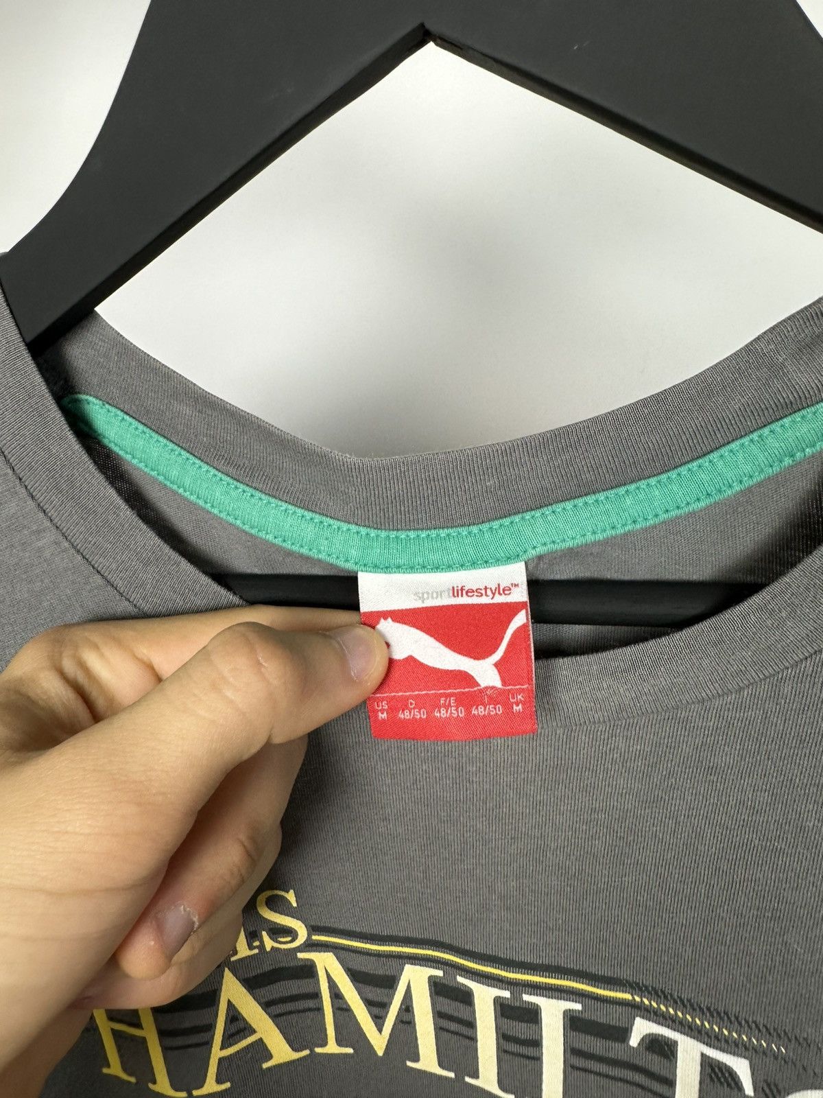 Puma Puma x Lewis Hamilton Mercedes Benz Formula 1 racing T Shirt Size US M / EU 48-50 / 2 - 12 Thumbnail
