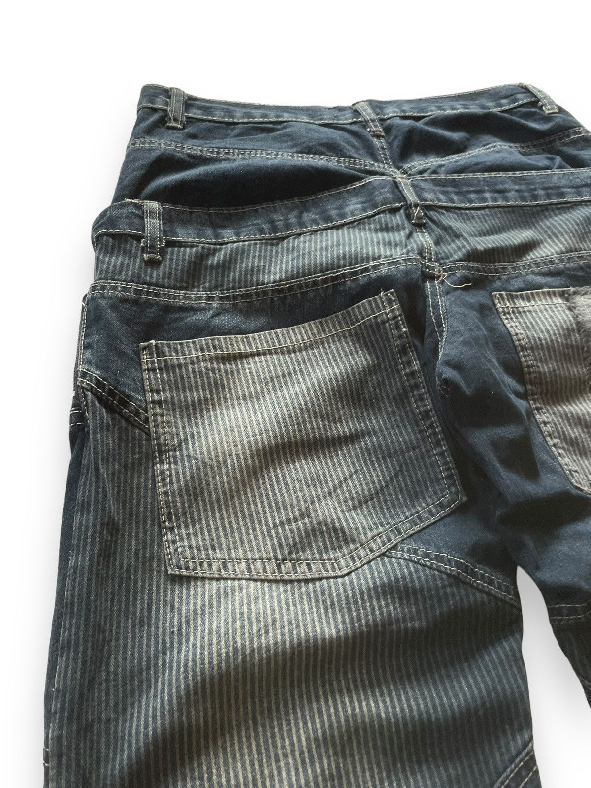 If Six Was Nine × Junya Watanabe Dolce & Gabanna Junyawatanabe Style Double Waist Baggy Jeans Size US 30 / EU 46 - 11 Thumbnail