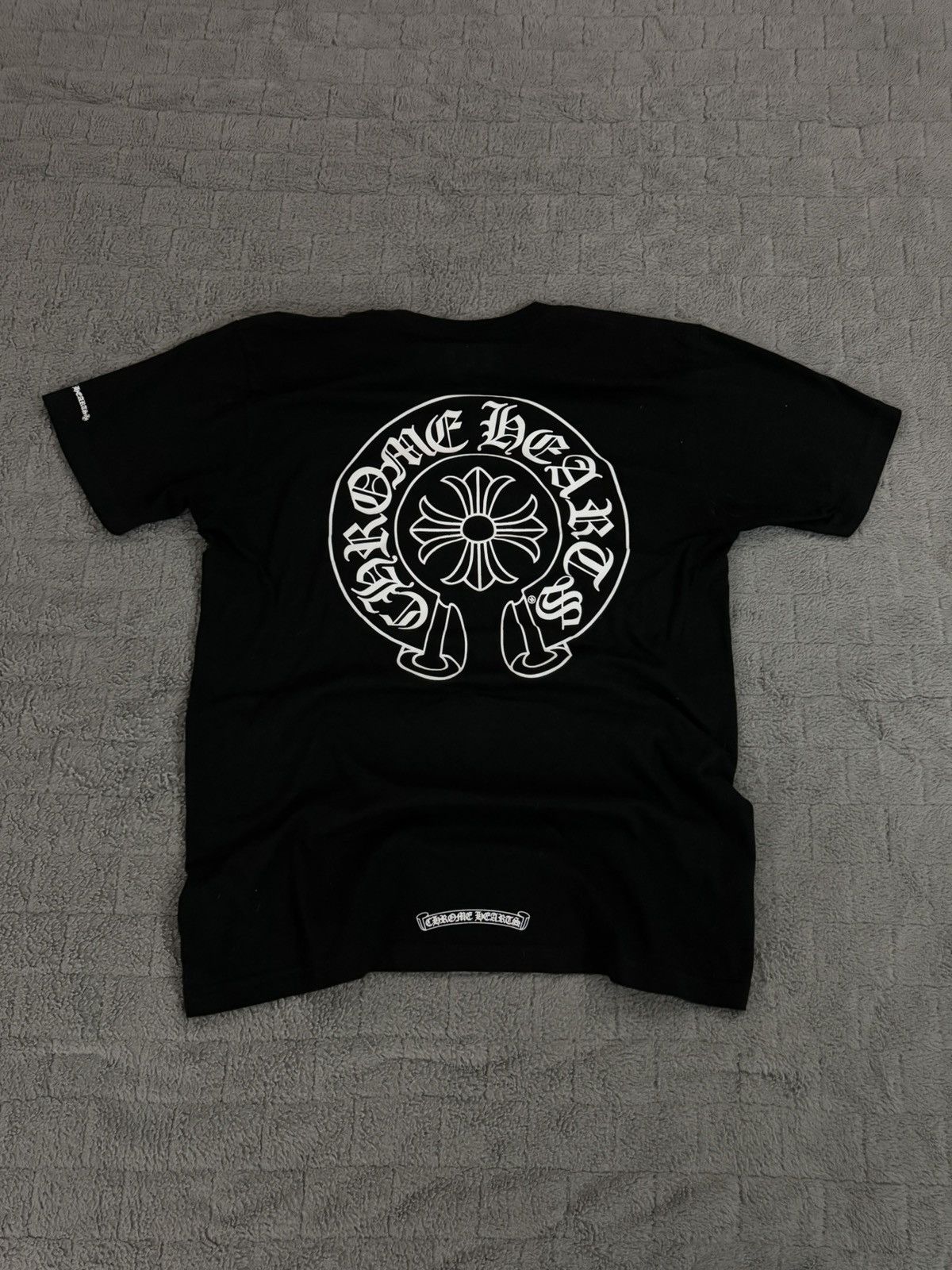 Chrome Hearts Horseshoe Logo Pocket T Shirt Black | Grailed