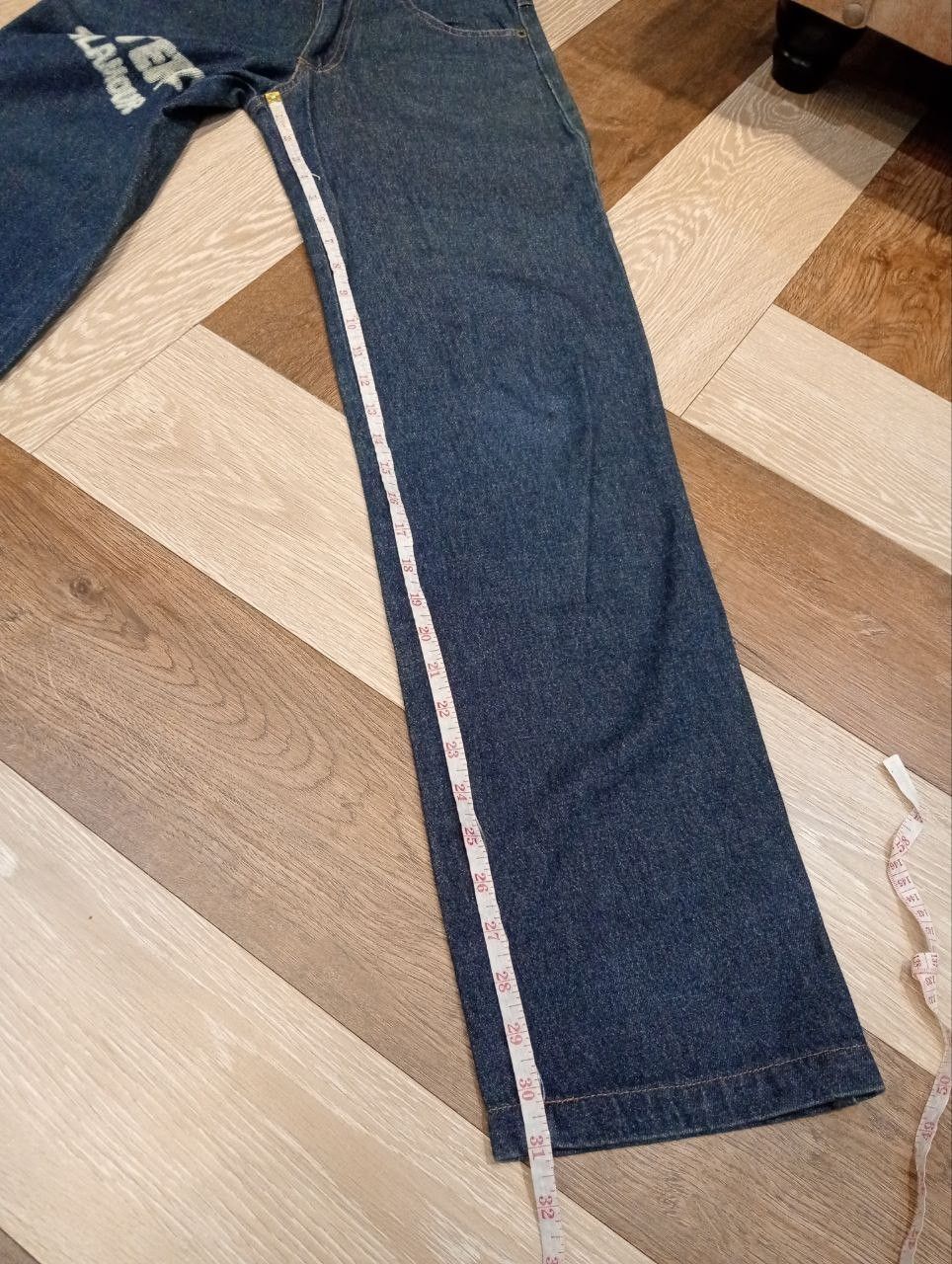 Hysteric Glamour VINTAGE HYSTERIC MINI BLUE DENIM PANTS Size US 29 - 12 Thumbnail