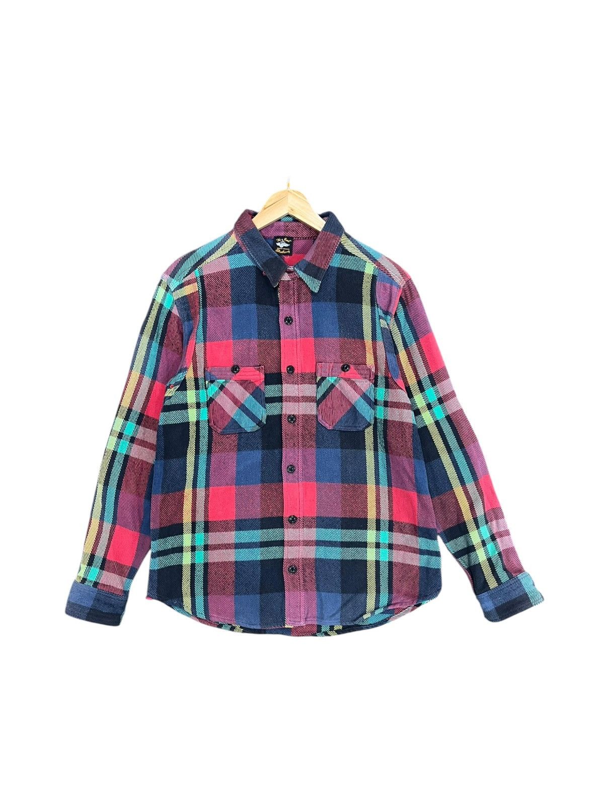 TOYS McCOY × The Real McCoy's × Vintage Real McCoy Knucklehead Flannel Shirt Size US M / EU 48-50 / 2 - 1 Thumbnail