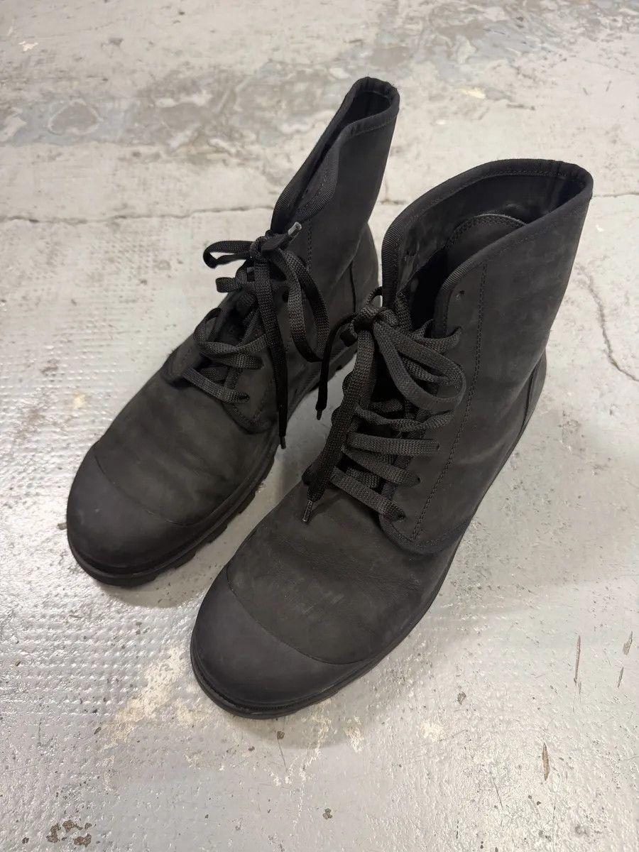 Jil Sander AW2016 Jil Sander Black Combat Leather Boots Size US 8 / EU 41 - 14 Thumbnail