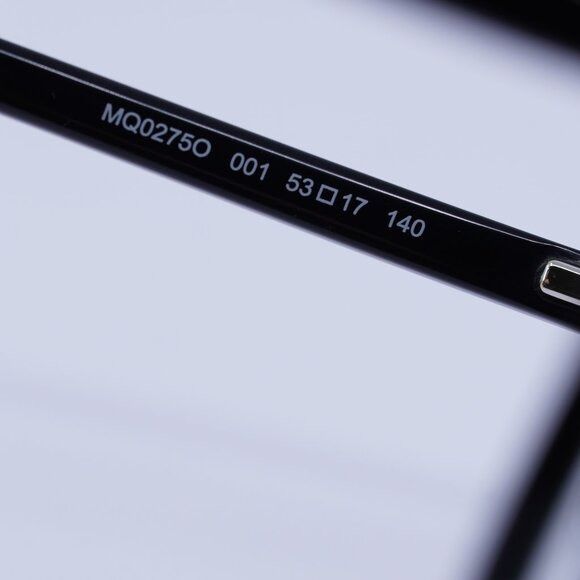 McQ Alexander McQueen McQ by Alexander McQueen MQ0275O 001 Eyeglasses 53mm Size ONE SIZE - 8 Thumbnail