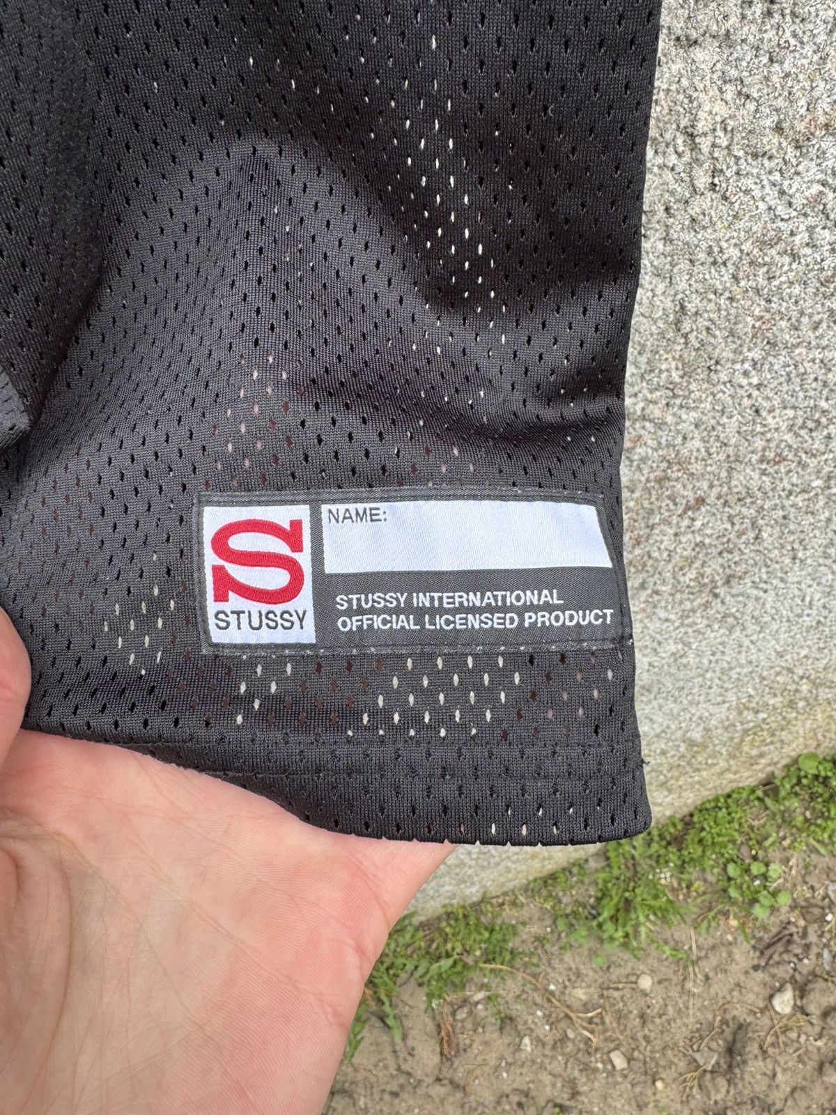 Stussy Stussy Crew Mesh Jersey Size US L / EU 52-54 / 3 - 6 Thumbnail