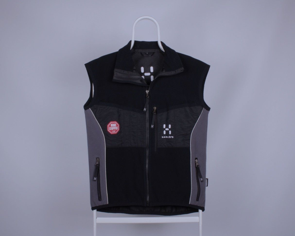 Haglofs × Vintage HAGLOFS Vintage WindStopper Reflective Fleece Vest Jacket Size US S / EU 44-46 / 1 - 2 Thumbnail
