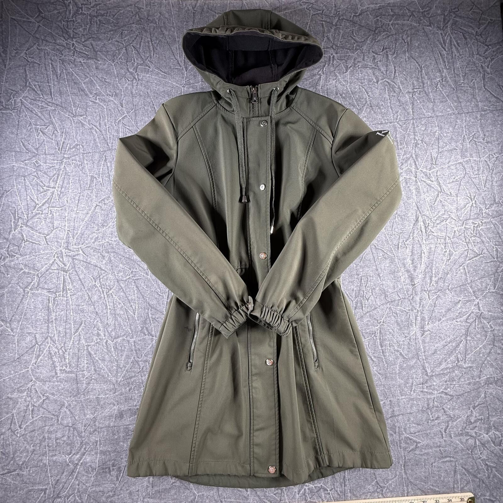 Lauren Ralph Lauren Ralph Lauren Jacket Women's XS Olive Green Rain Coat Hood Size XS / US 0-2 / IT 36-38 - 3 Thumbnail