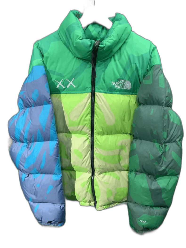 The North Face North Face 1996 KAWS Color Block Down Jacket Size US XL / EU 56 / 4 - 1 Thumbnail