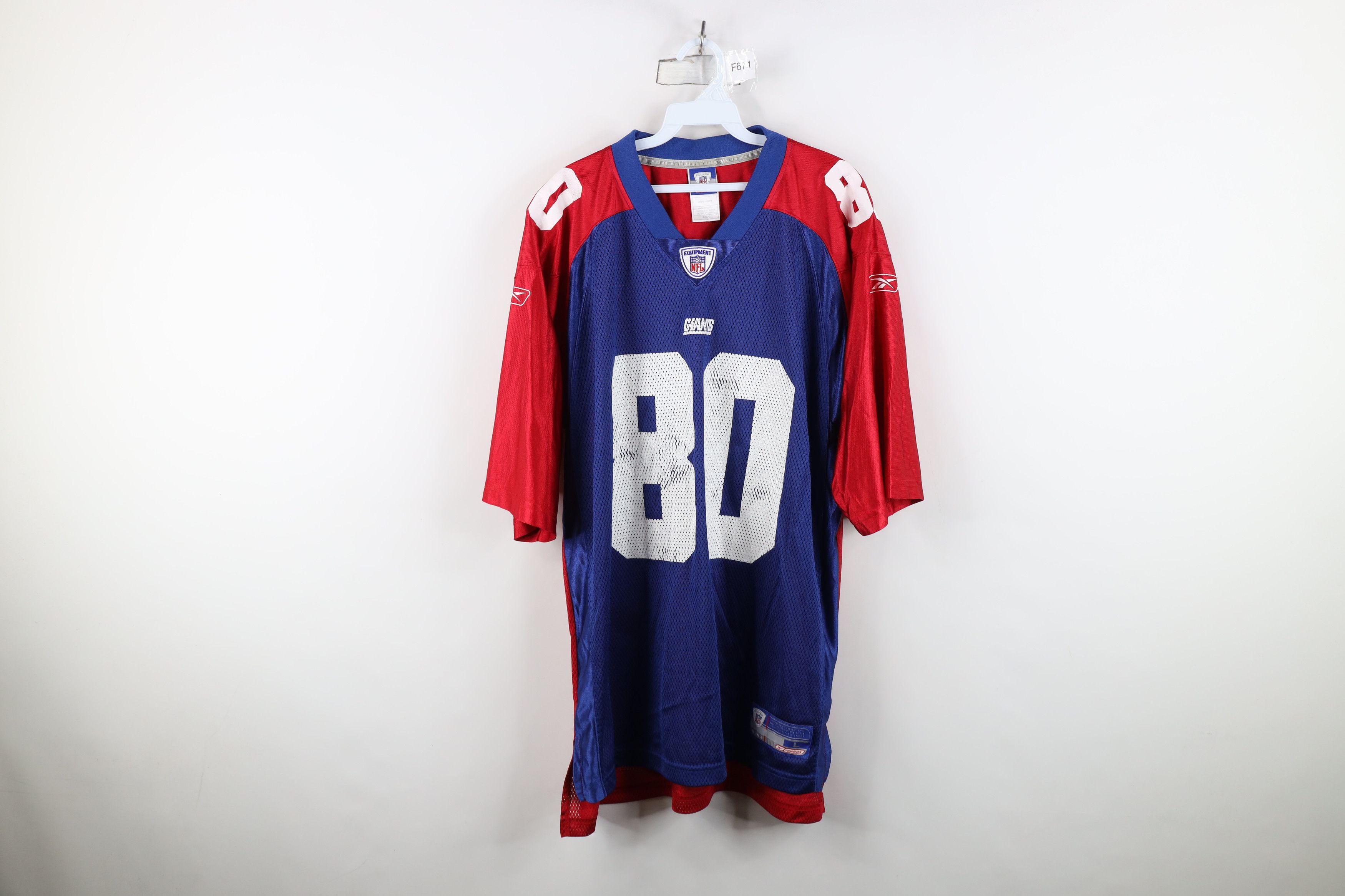 Reebok Vintage Reebok Jeremy Shockey New York Giants Jersey Size US L / EU 52-54 / 3 - 1 Thumbnail