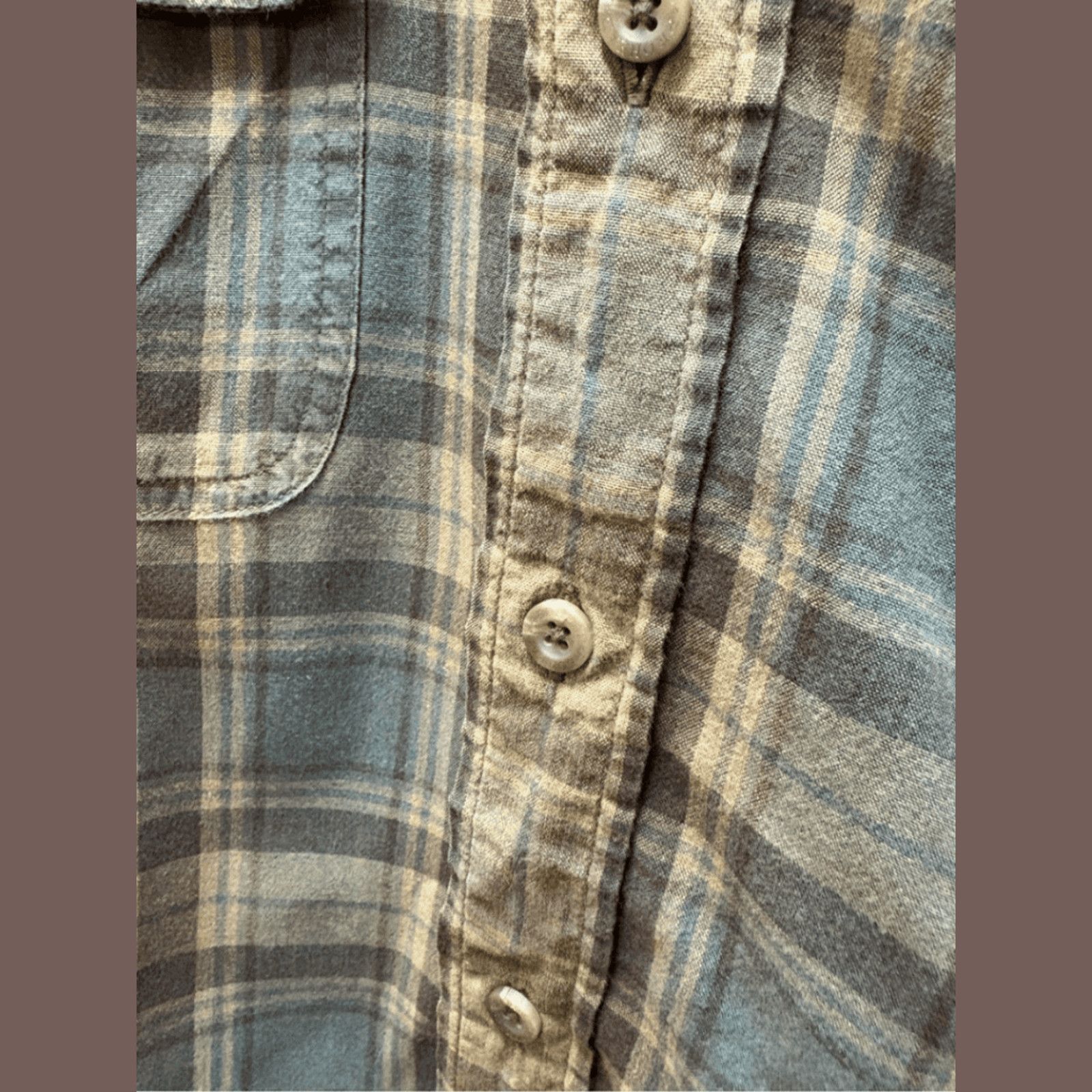 Vintage VTG Plaid Shirt | Red Head Green Tall Fit | Rustic Workwear Size US XL / EU 56 / 4 - 3 Thumbnail