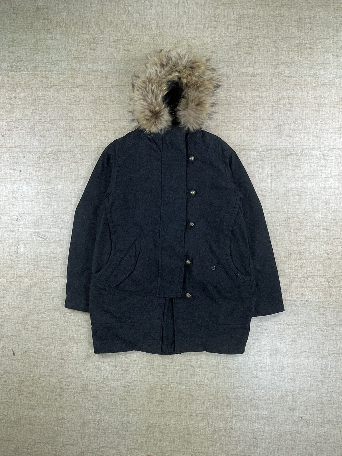Issey Miyake TSUMORI CHISATO By Issey Miyake Faux Fur Hoodie Parka Size US M / EU 48-50 / 2 - 1 Thumbnail