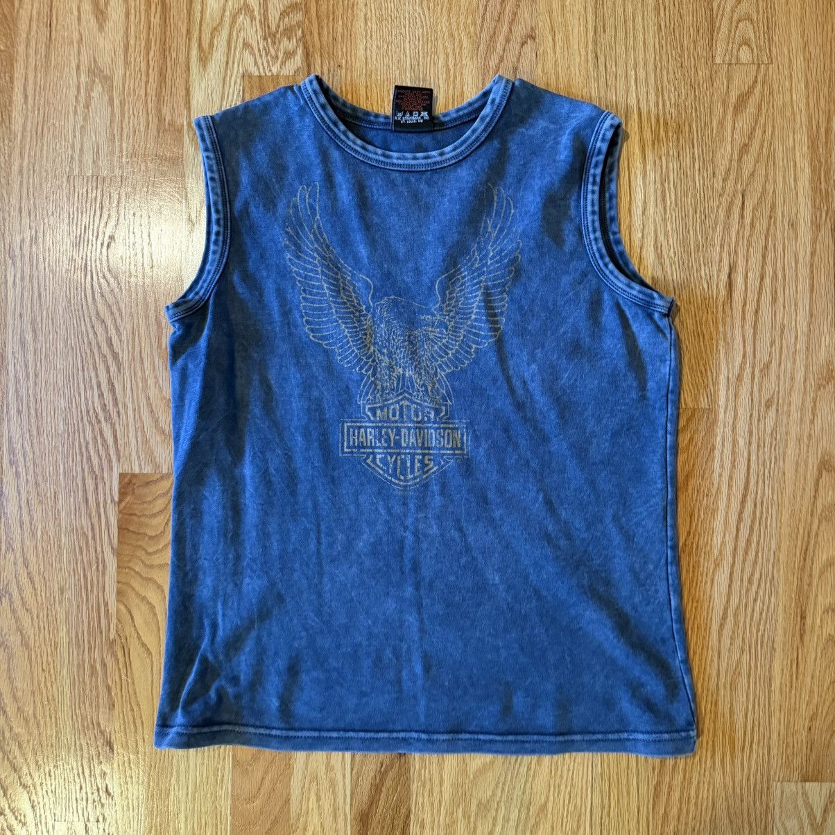 Harley Davidson 2007 Harley Davidson 'Springfield, MA' Tank Top Size XL / US 12-14 / IT 48-50 - 1 Thumbnail