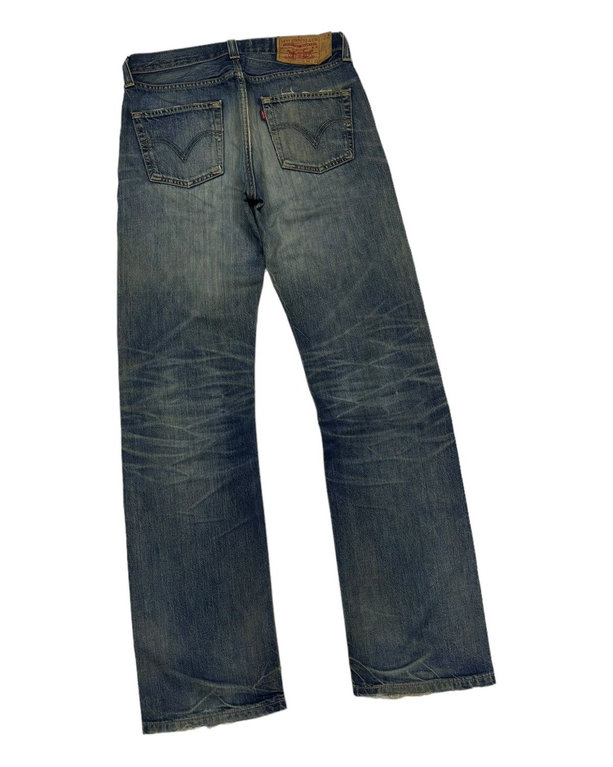 Levi's 🔥Levis 501 Japan Distressed Denim Jeans Size US 30 / EU 46 - 4 Thumbnail