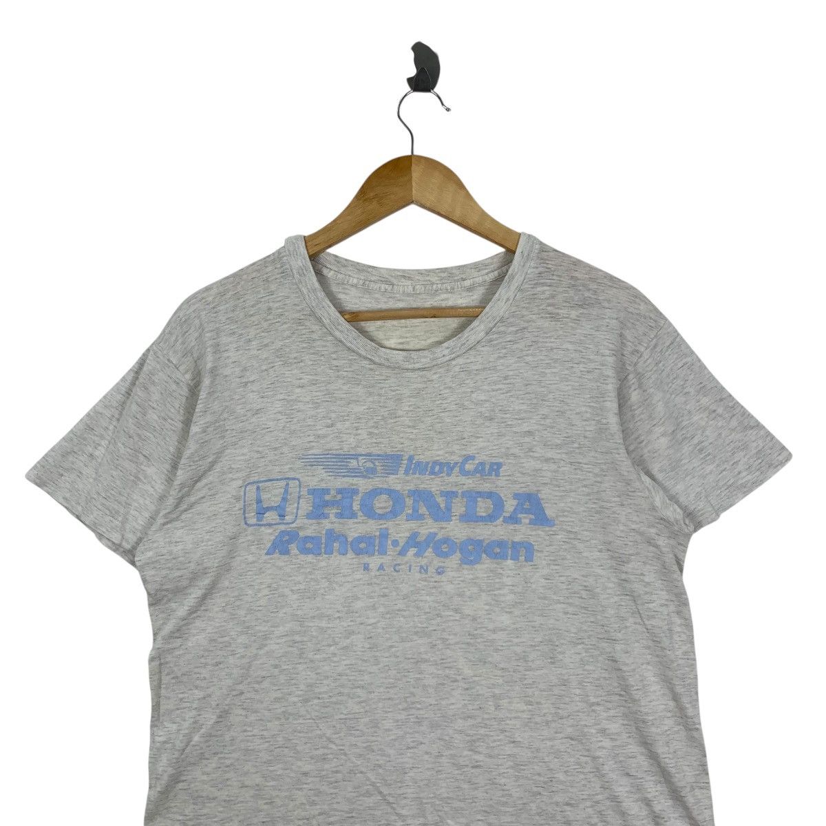 Honda Vintage 90s HONDA RAHAL HOGAN Racing Indy Car Mugen Tshirt Size US M / EU 48-50 / 2 - 2 Thumbnail