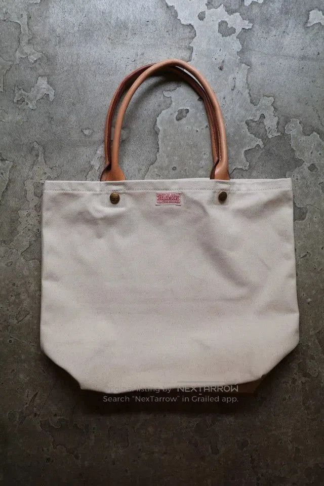 Japanese Brand limited edition tenjin tote bag. Size ONE SIZE - 1 Thumbnail