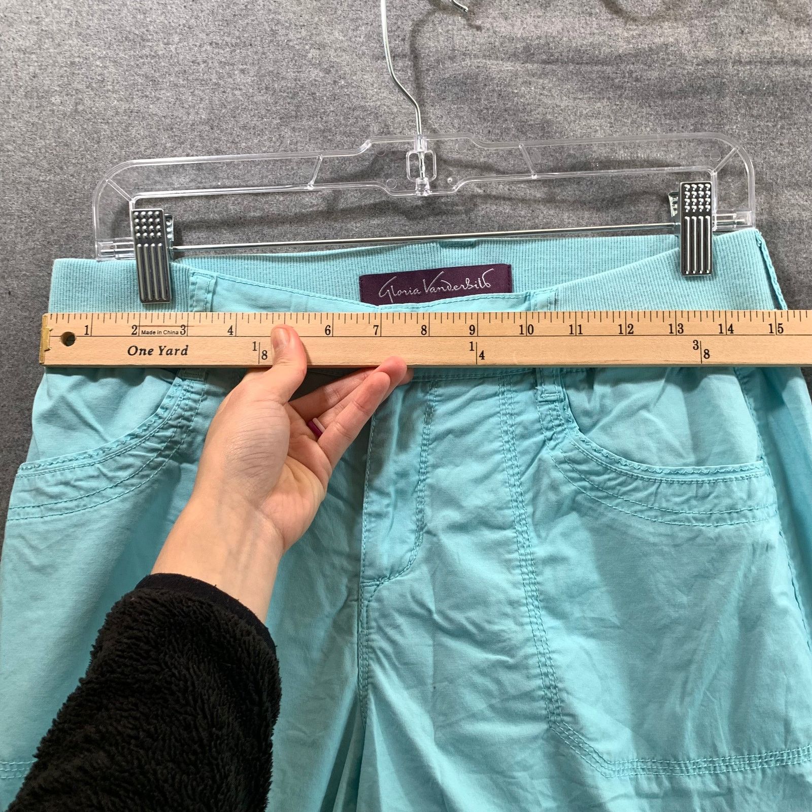 Gloria Vanderbilt Gloria Vanderbilt Shorts Women Size 6 Light Blue Size 28" / US 6 / IT 42 - 4 Thumbnail