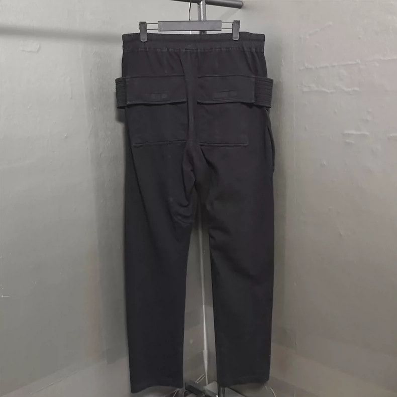 Rick Owens Rick Owens size l 23 FW Men's Black Double Loop Overalls pa Size US 28 / EU 44 - 3 Thumbnail
