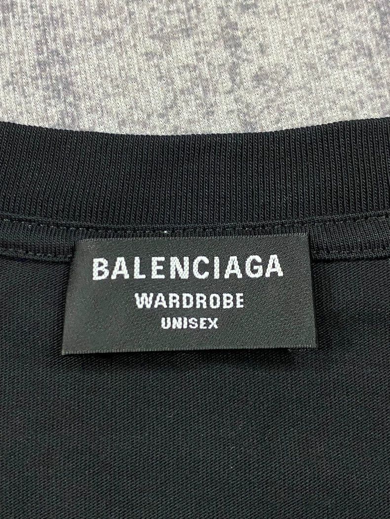 Balenciaga Balenciaga Embroidered logo short sleeves 2504-Nextarrow Size US M / EU 48-50 / 2 - 7 Thumbnail
