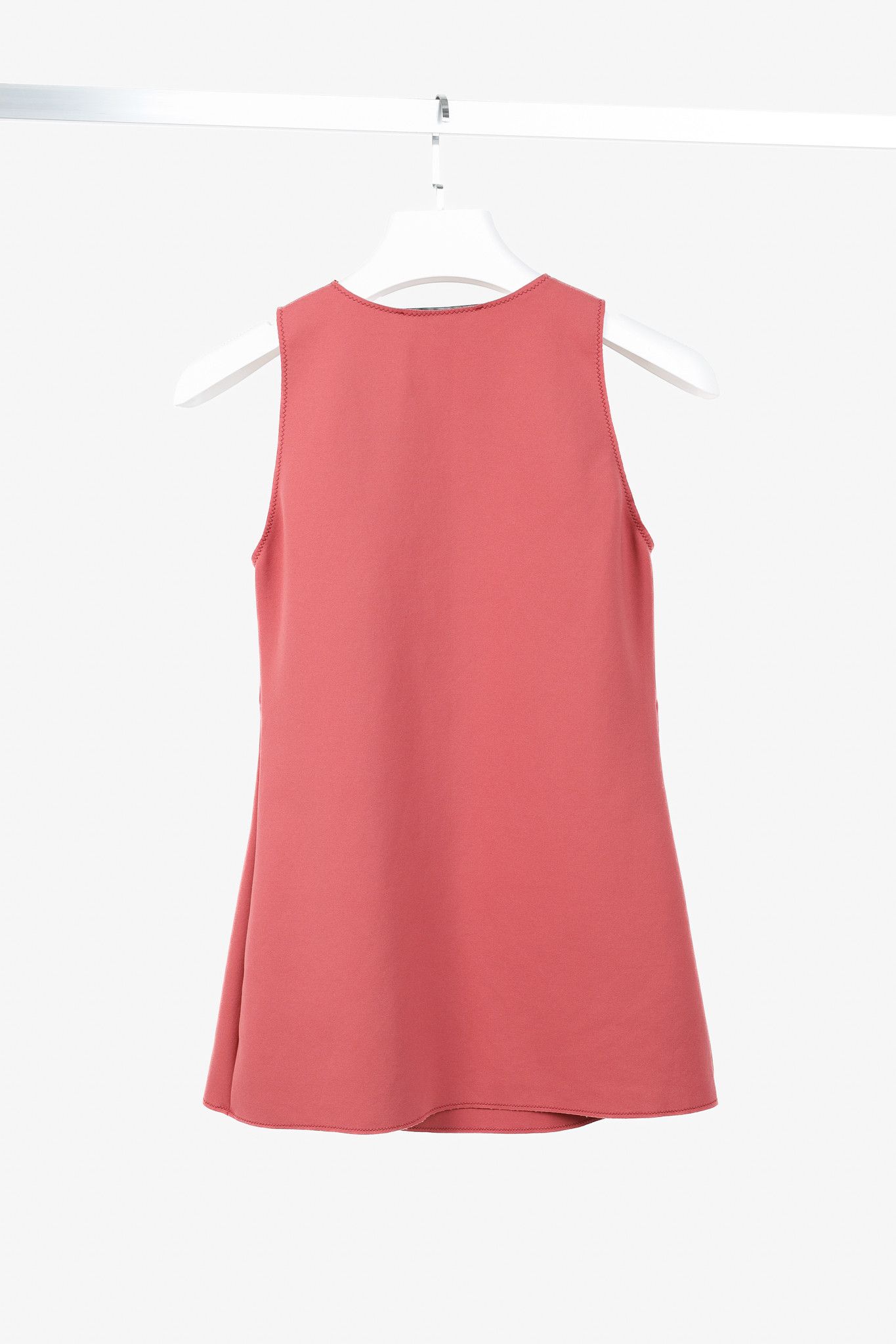 Marie Saint Pierre Marie Saint Pierre Lares Rose Neoprene Zip Tank Size S / US 4 / IT 40 - 2 Thumbnail