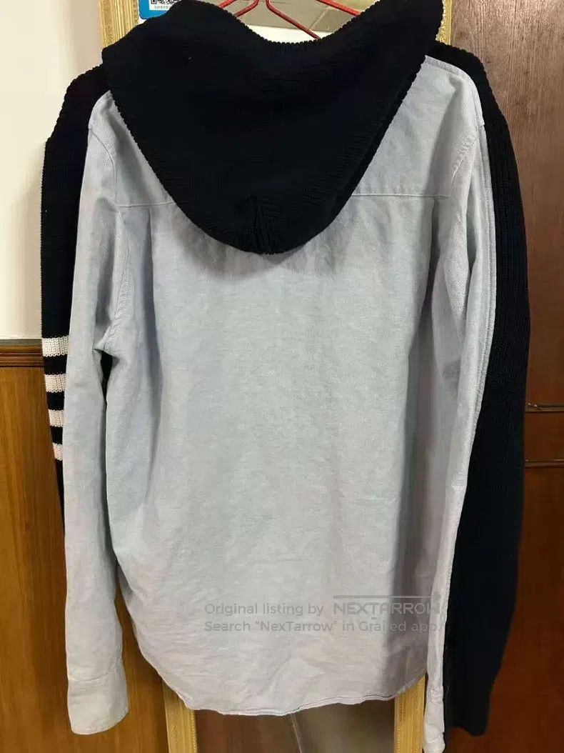 Thom Browne Thom Browne Colored hooded cardigan Size US L / EU 52-54 / 3 - 1 Thumbnail