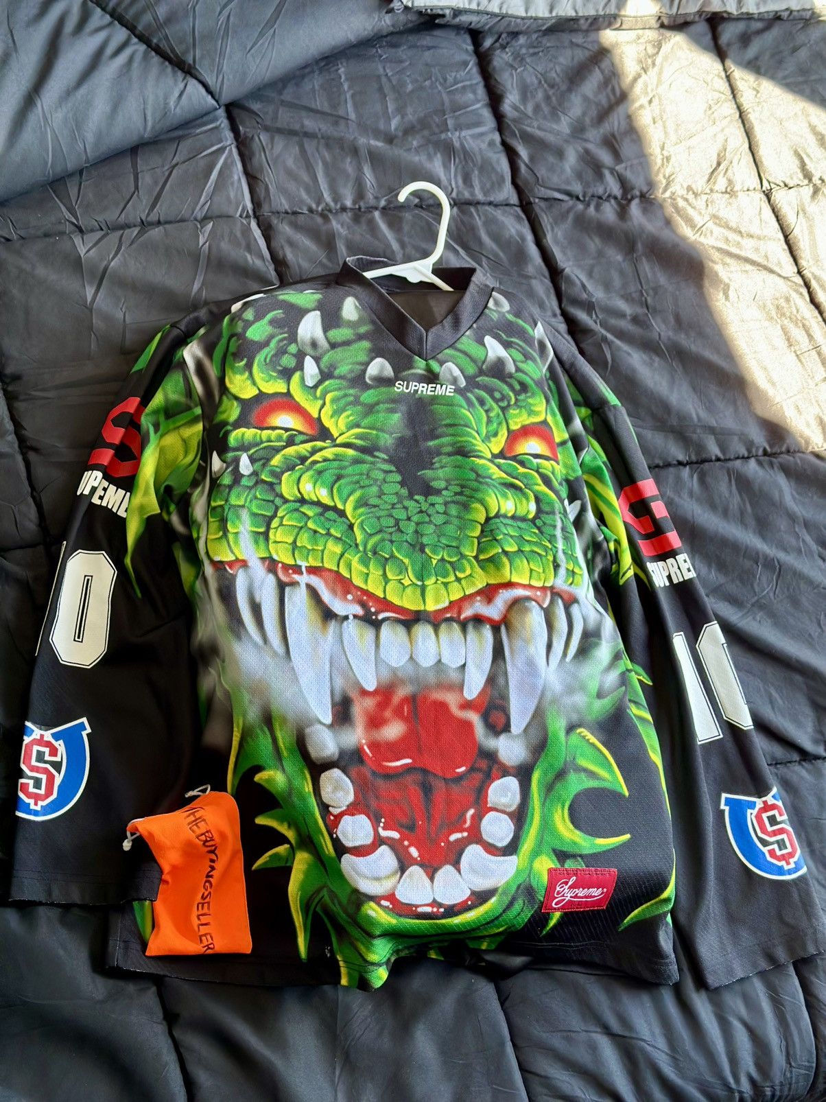 Supreme Supreme Dragon Hockey Jersey Size US M / EU 48-50 / 2 - 2 Thumbnail