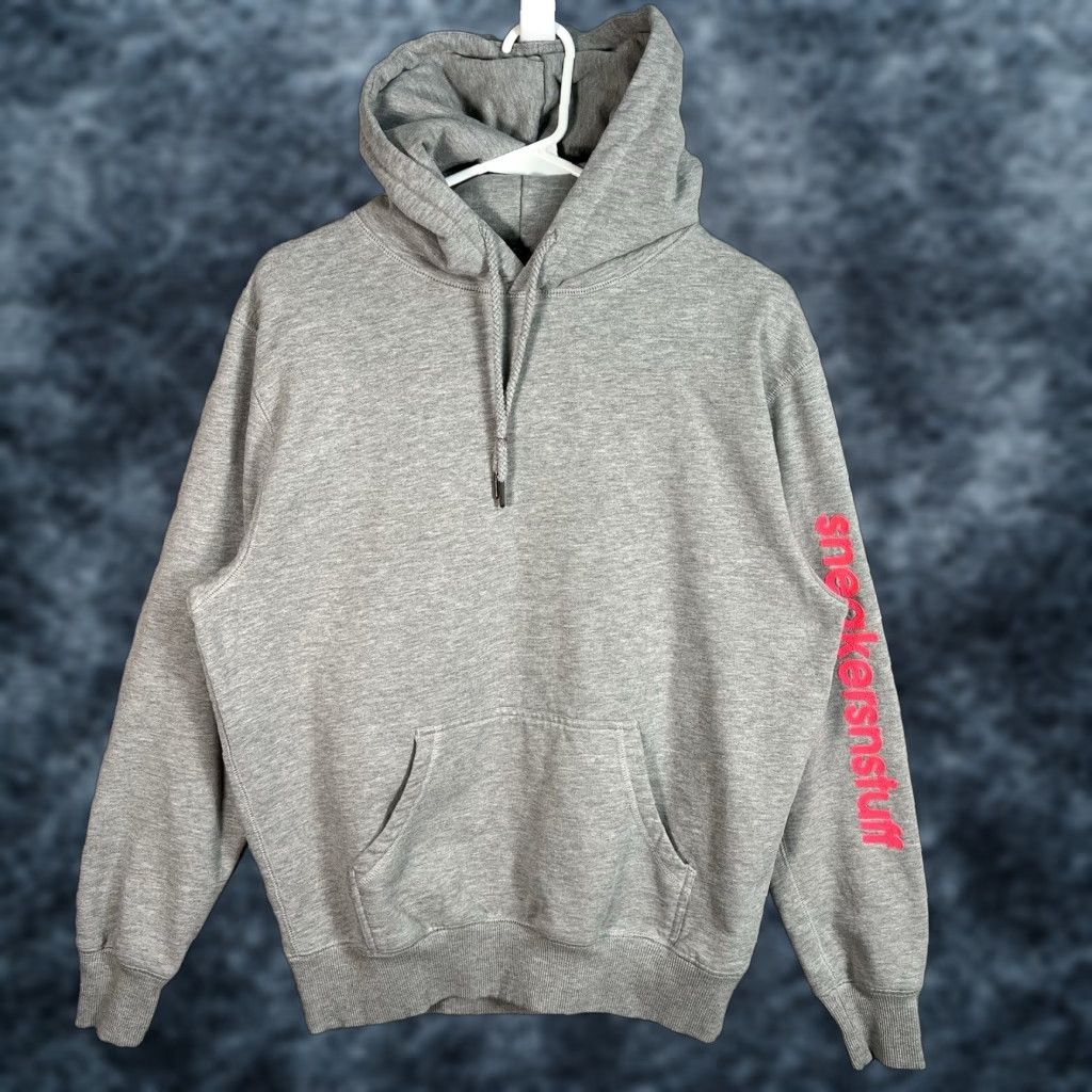 New Balance New Balance x Sneakersnstuff Hoodie Adult XS Gray Pullover Mens Sweatshirt Size US XS / EU 42 / 0 - 1 Thumbnail