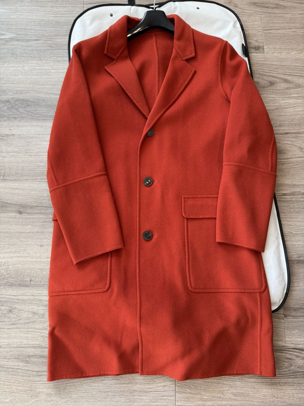 AMI Ami Wool Cashmere Coat Size US M / EU 48-50 / 2 - 1 Thumbnail