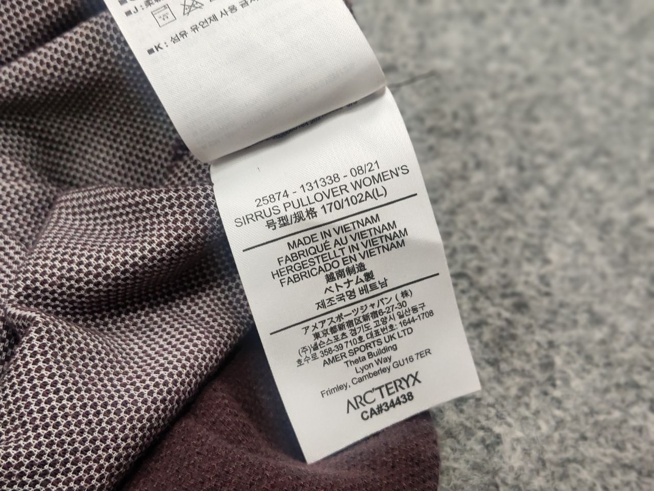 Arc'teryx Arc'teryx Sirrus pullover W long sleeve Crewneck Sweatshirt Size L / US 10 / IT 46 - 14 Thumbnail