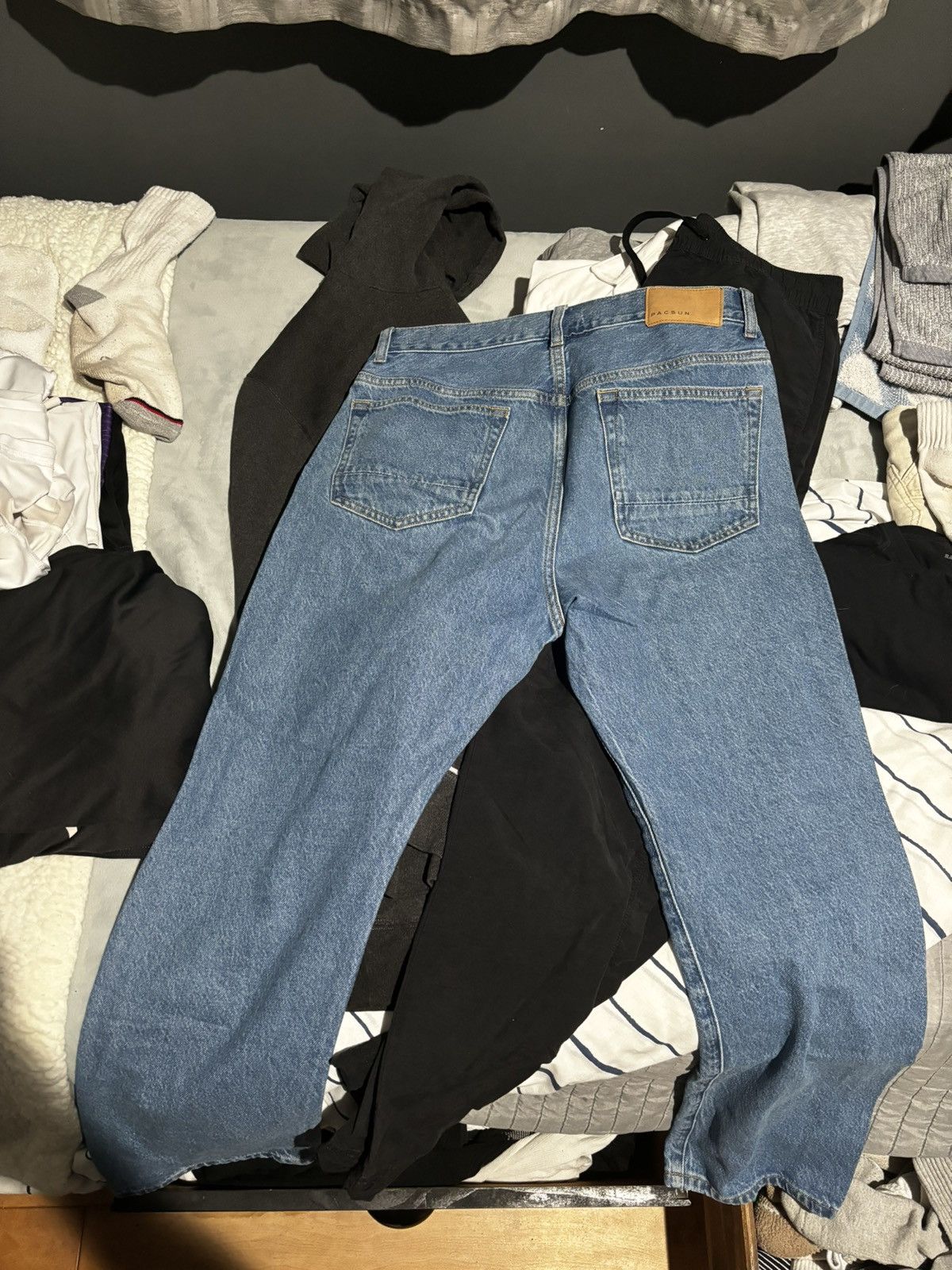 Pacsun Pacsun Baggy Blue Jean Size US 32 / EU 48 - 3 Thumbnail