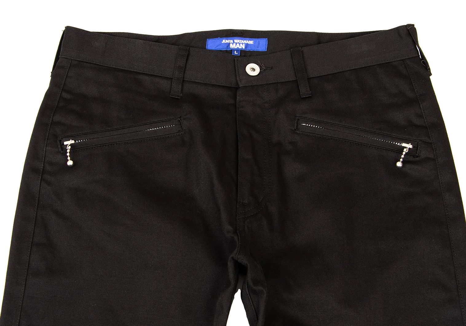 Junya Watanabe Cotton Biker Pants in Black Size L Size US 38 / EU 54 - 2 Thumbnail