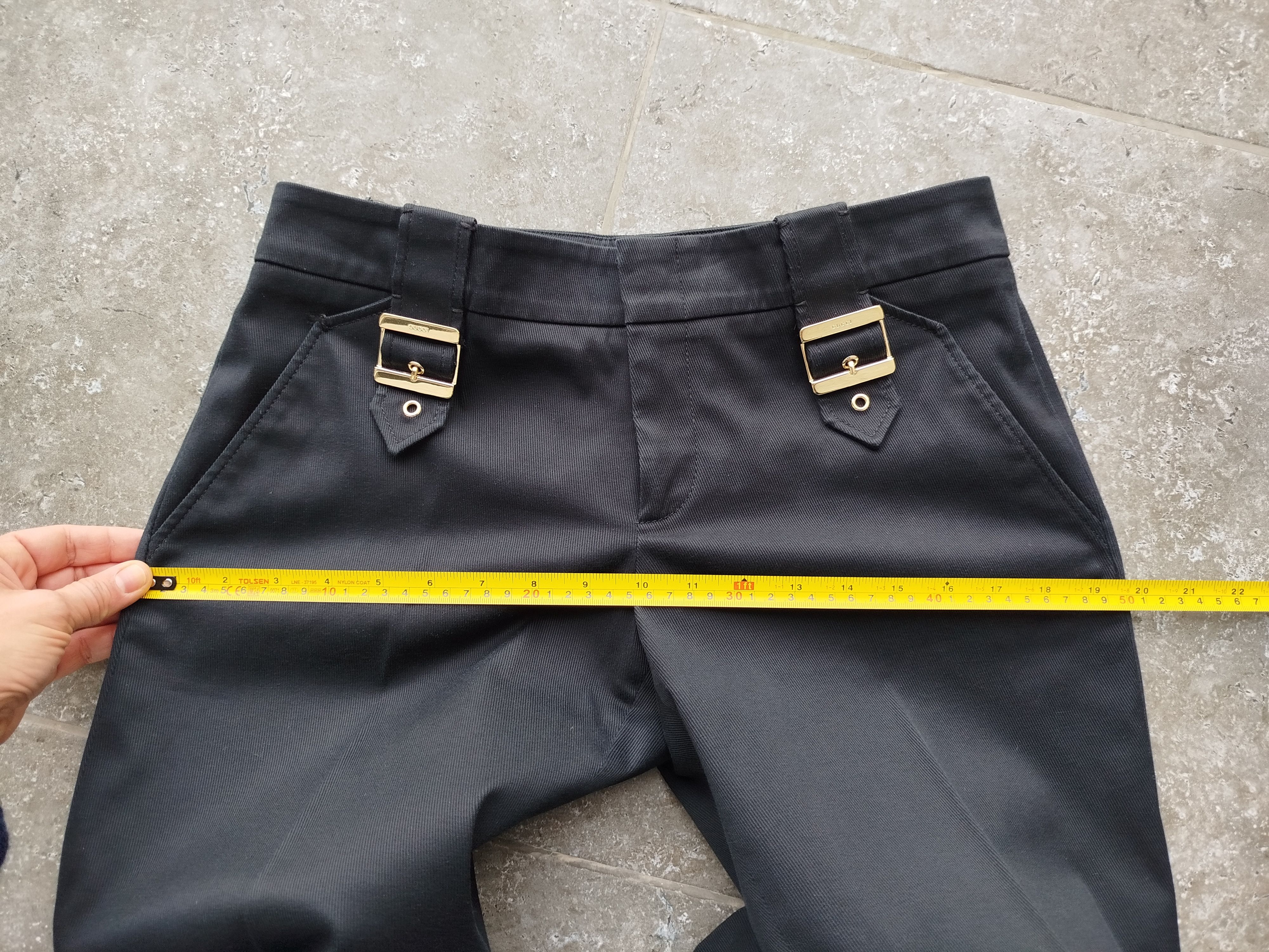 Gucci Gucci Pants Cropped Pockets Cotton Vintage 2008 Size 28" / US 6 / IT 42 - 12 Thumbnail