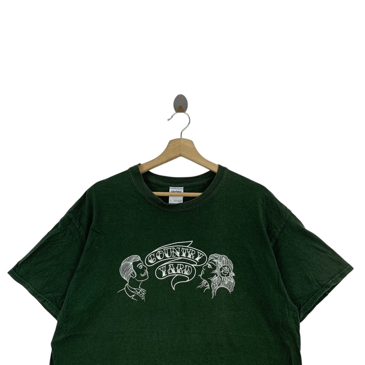 Vintage COUNTRY YARD JAPAN Band Pizza Of Deaths Records Tee Shirt Size US L / EU 52-54 / 3 - 2 Thumbnail