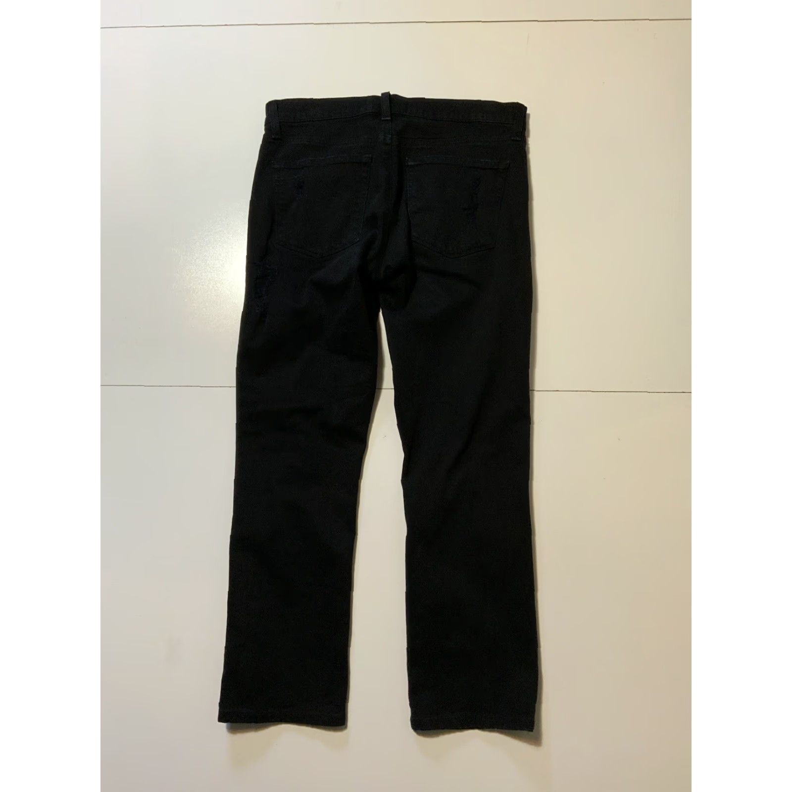 J Brand J Brand Tyler Black Solace Distressed Slim Fit Mens Denim Jeans Sz. 30 Size US 30 / EU 46 - 4 Thumbnail