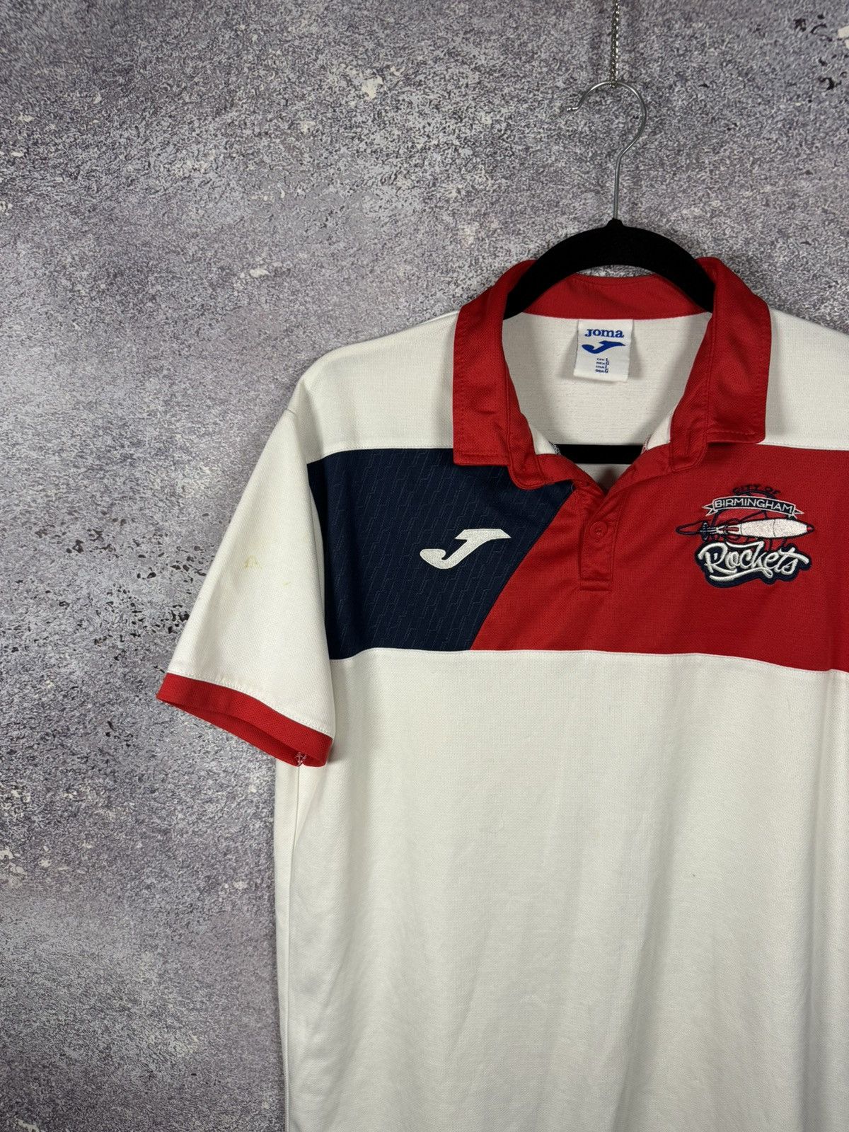 Vintage Vintage Birmingham Rockets Joma Jersey Blokcore L Size US M / EU 48-50 / 2 - 3 Thumbnail