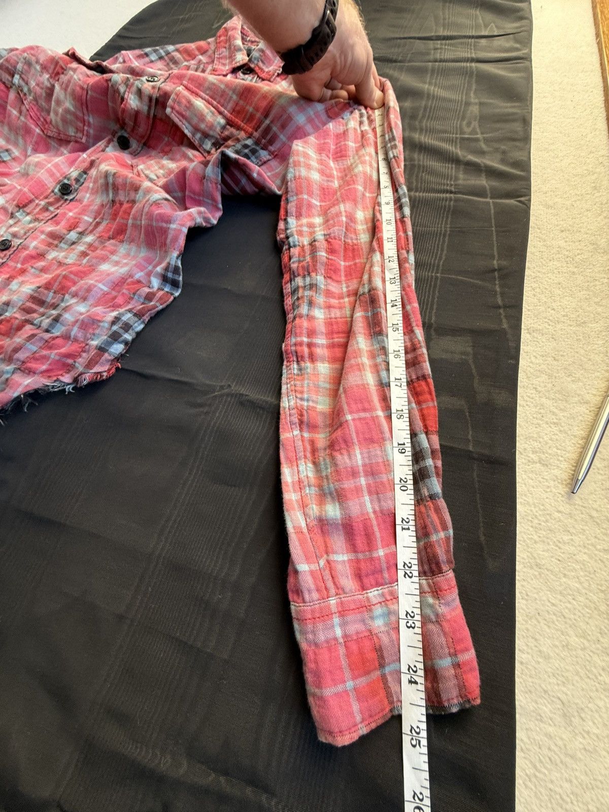 Saint Laurent Paris SS16 Holy Grail Saint Laurent Hedi Slimane raw hem flannel S Size US S / EU 44-46 / 1 - 10 Thumbnail