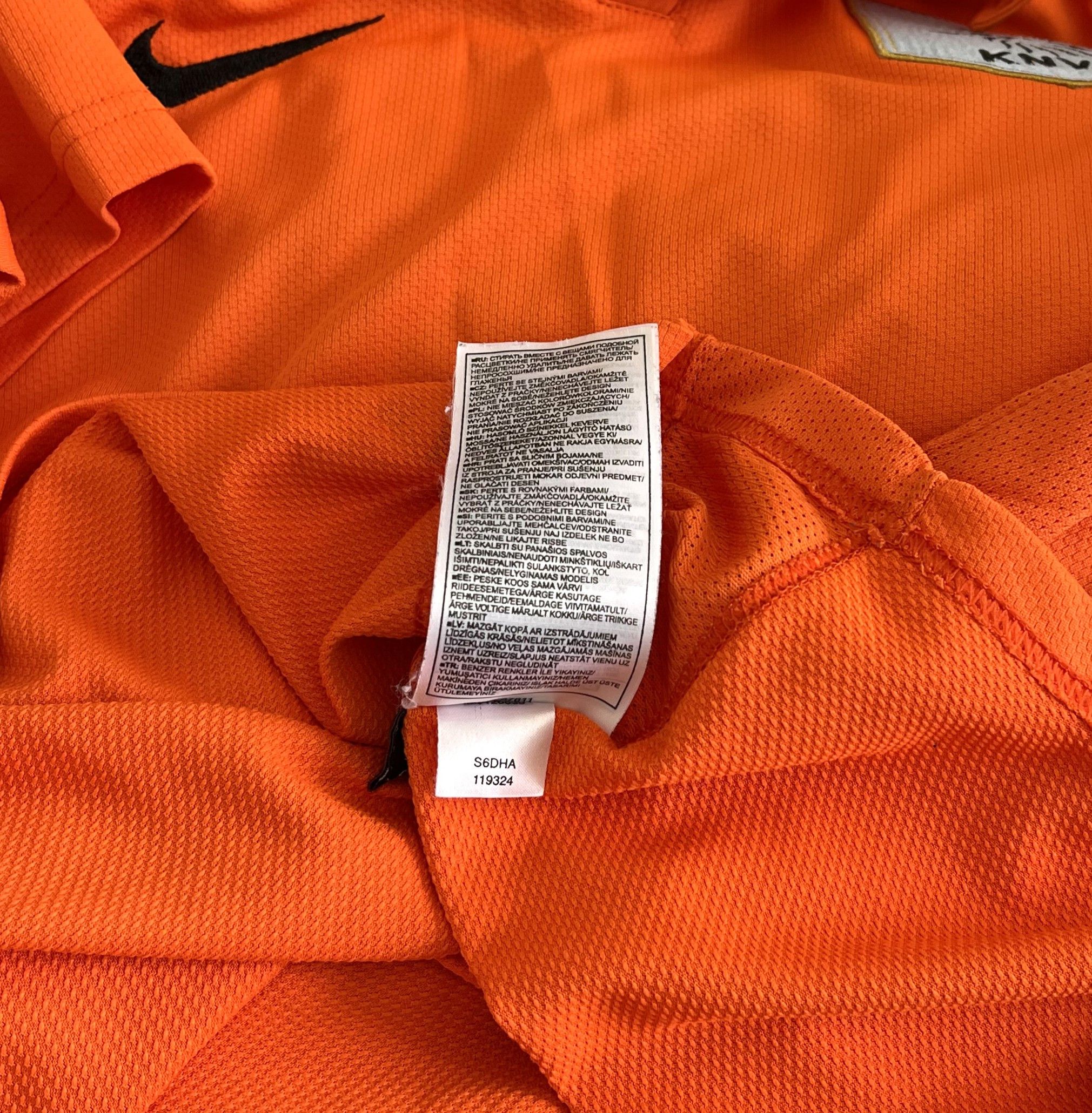 Nike × Vintage Nike Vintage Netherlands Holland Football Size US XS / EU 42 / 0 - 7 Thumbnail