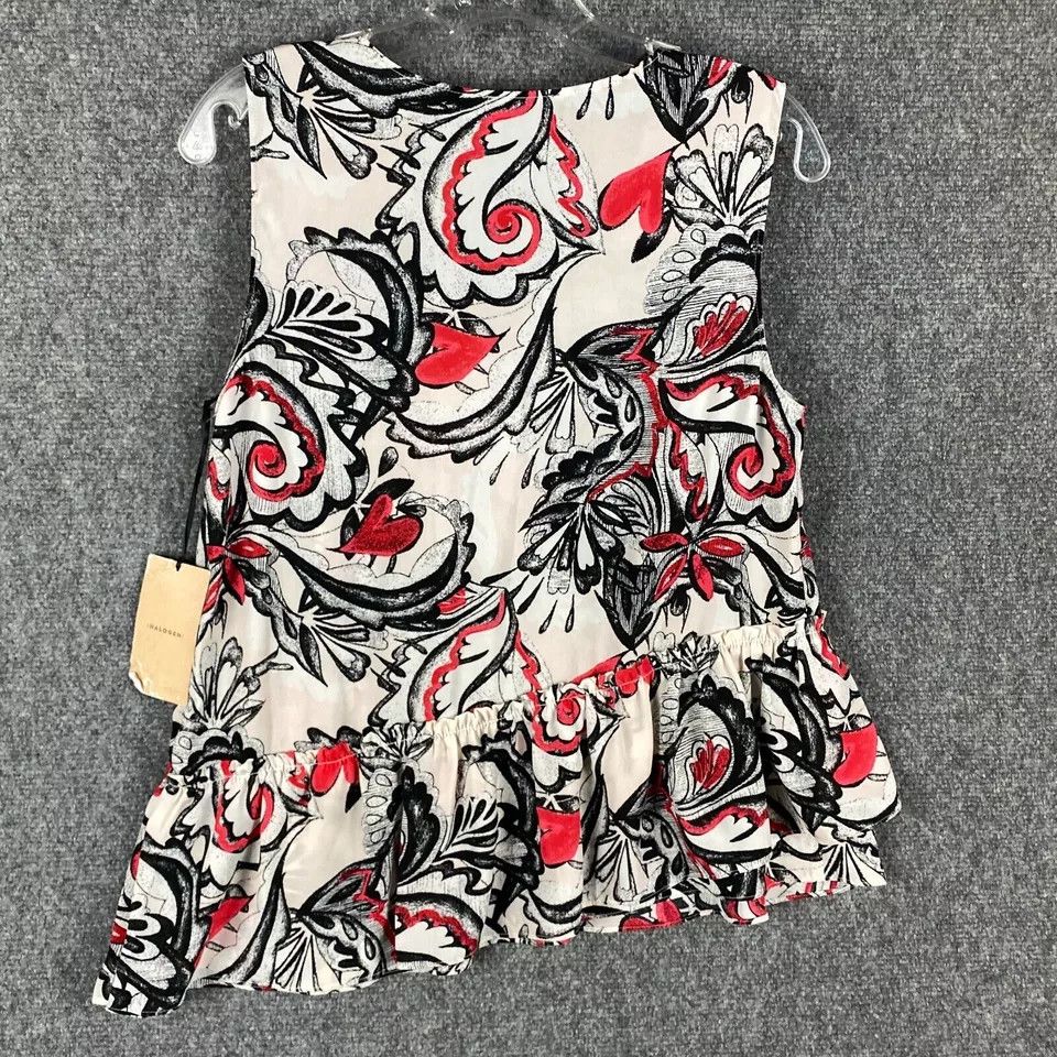 Other Halogen Blouse Women's Small Floral Sleeveless NWT Casual Size S / US 4 / IT 40 - 8 Thumbnail