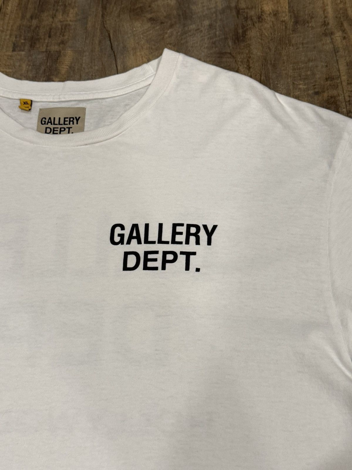 Gallery Dept. RARE Gallery Dept Souvenir Logo White Tee Hollywood Size US XL / EU 56 / 4 - 5 Thumbnail