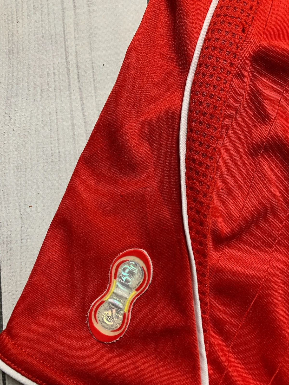 Adidas Vintage red Liverpool soccer jersey size Xs Size US XS / EU 42 / 0 - 6 Thumbnail