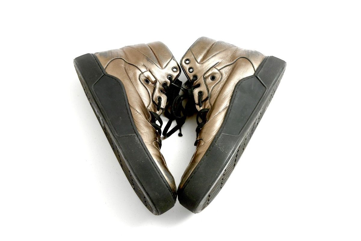 Balenciaga × Vintage Balenciaga Leather Hi-Top Sneakers Size US 10.5 / EU 43-44 - 1 Thumbnail
