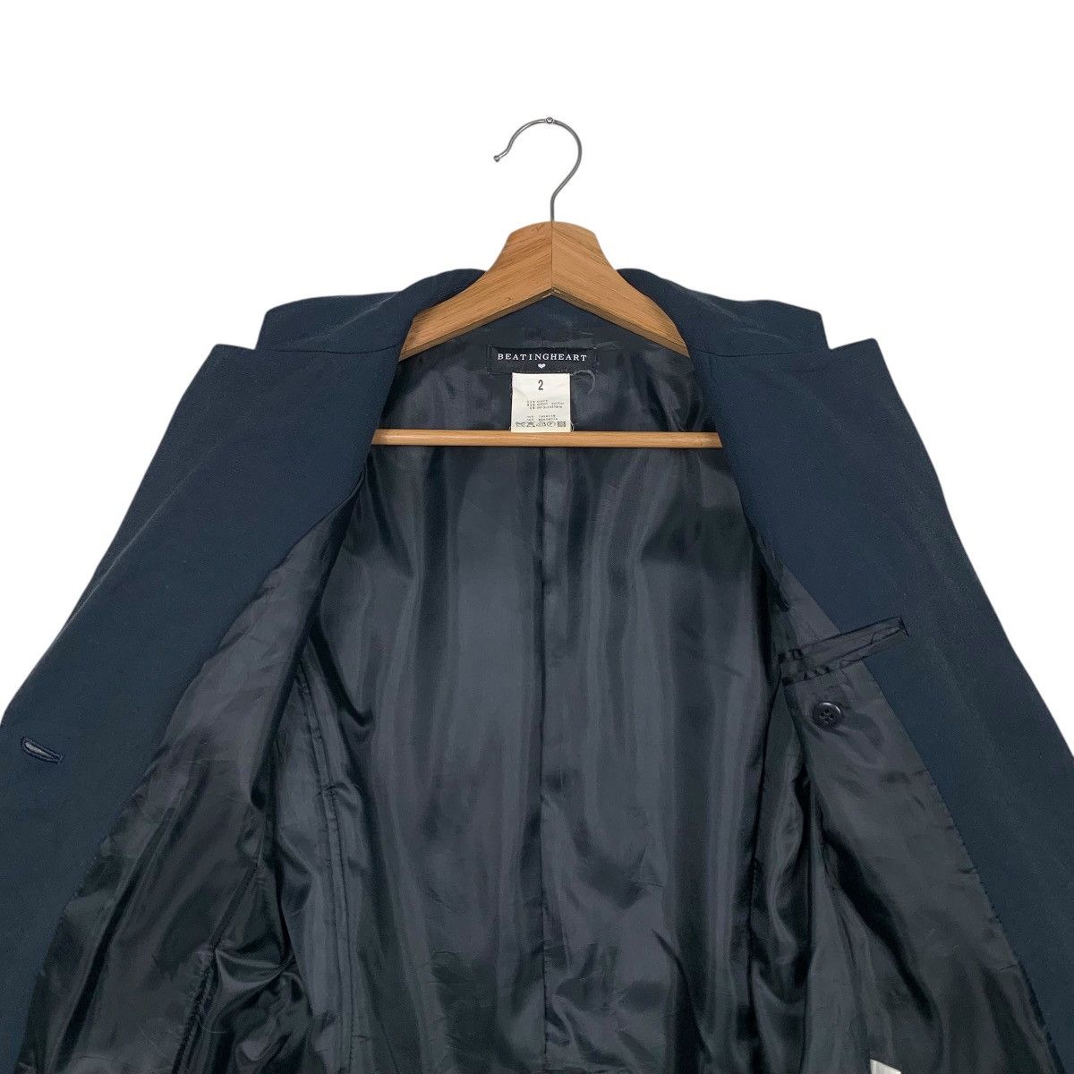 Japanese Brand BEATINGHEART Menswear Suit Jacket Blazers #1917-C83 Size S / US 4 / IT 40 - 12 Thumbnail