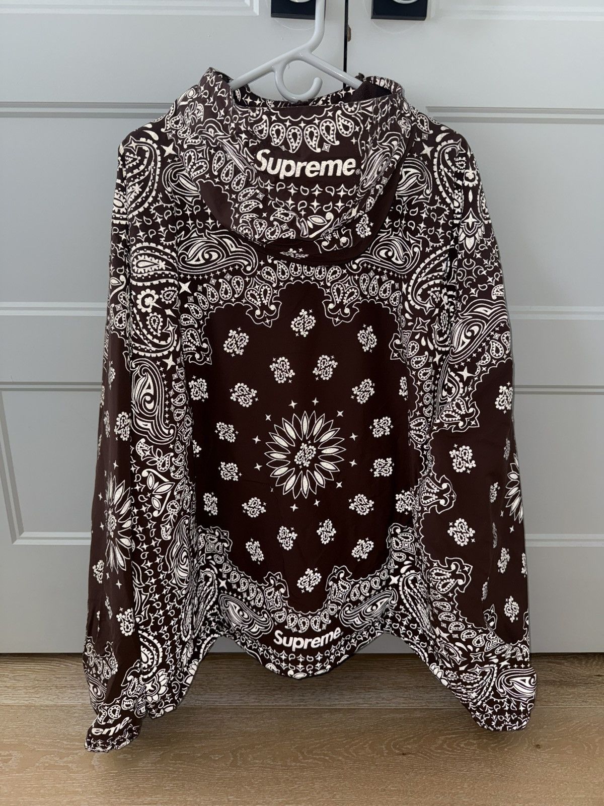 Supreme Supreme Reflective Bandana Anorak Jacket | Grailed