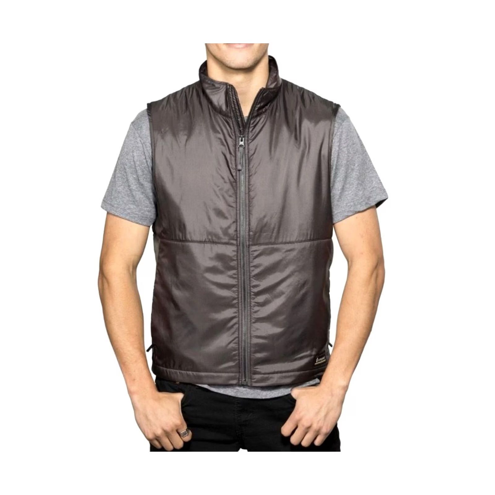Cotopaxi Cotopaxi Altiplano Vest Mens M Charcoal Polartec Fleece Insulated Zip Pocket Lined Pockets Logo Outdoor Casual Travel Size US M / EU 48-50 / 2 - 3 Thumbnail